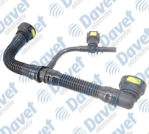WINTECH 0500251 Motor Blogu Hava Tahliye Hortumu 1007-206-207-307-307 Restyl Et3j4 Motor 1.4 16v 02-13-C2-C3-C3 Ii-C4 Et3j4 Motor 1.4 16v 02-11